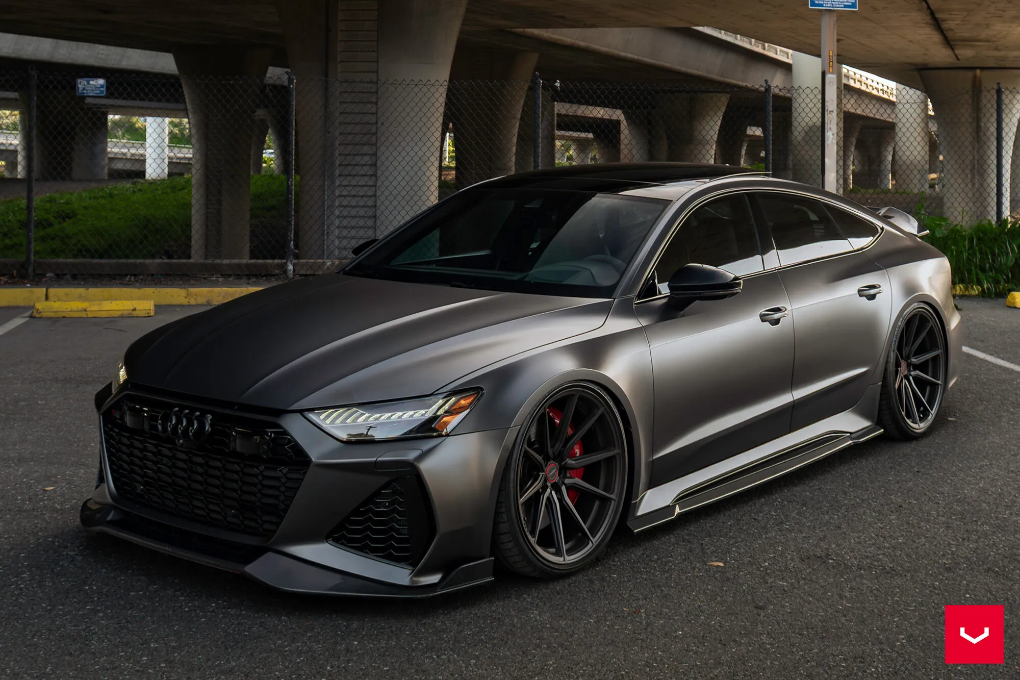 Vossen HF-3 Satin Black - Audi A7 - RS7