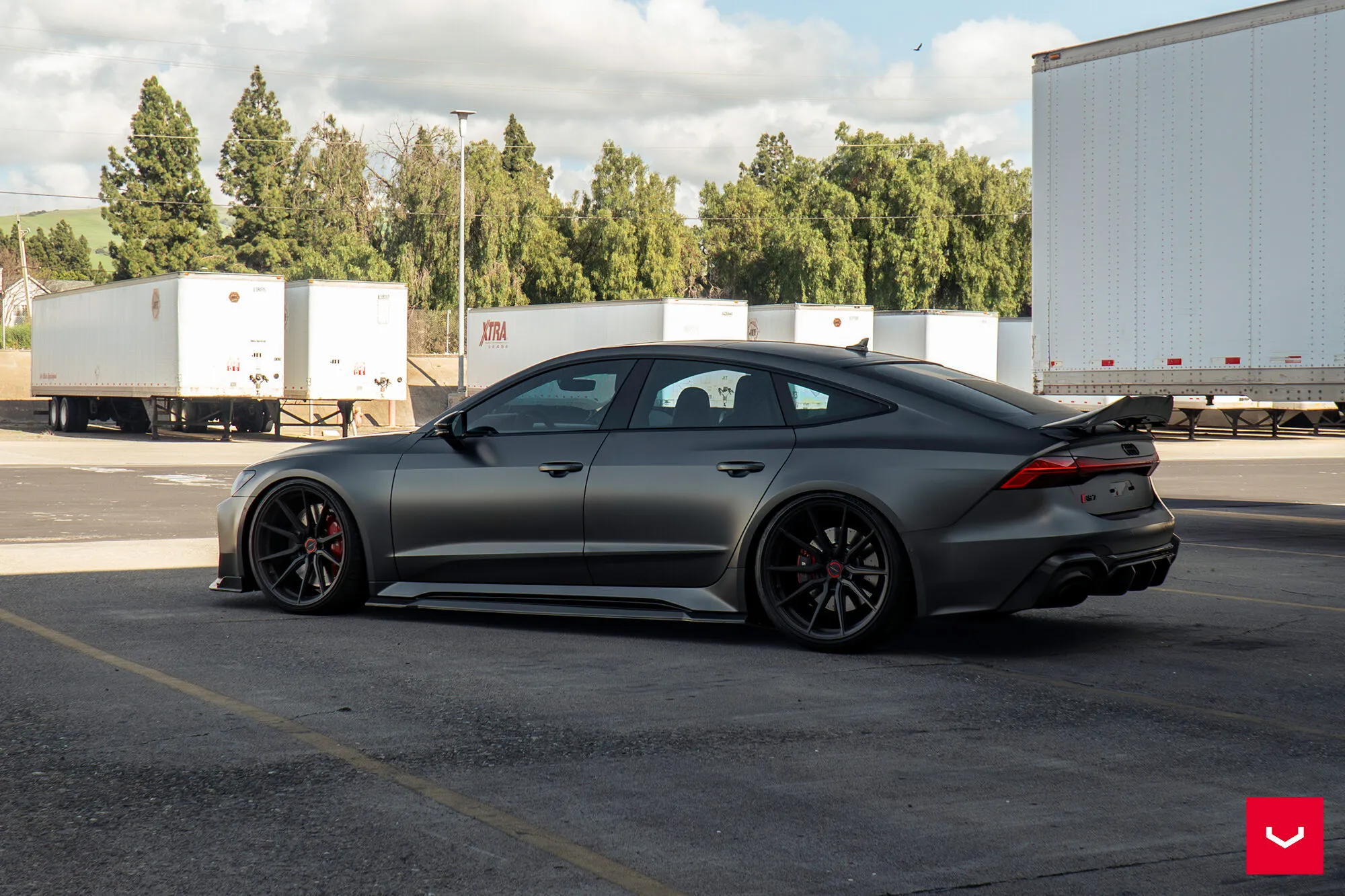 Vossen HF-3 Satin Black - Audi A7 - RS7