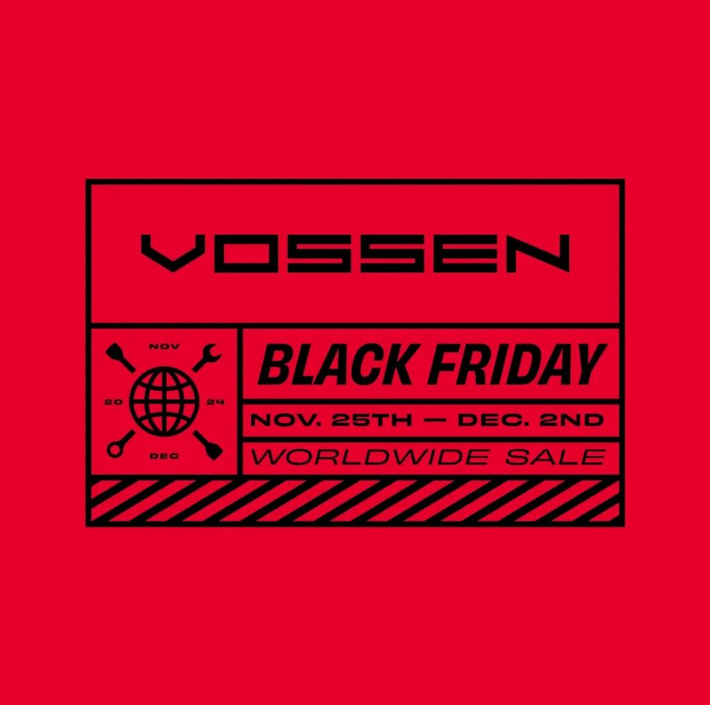 Vossen Black Friday Sale