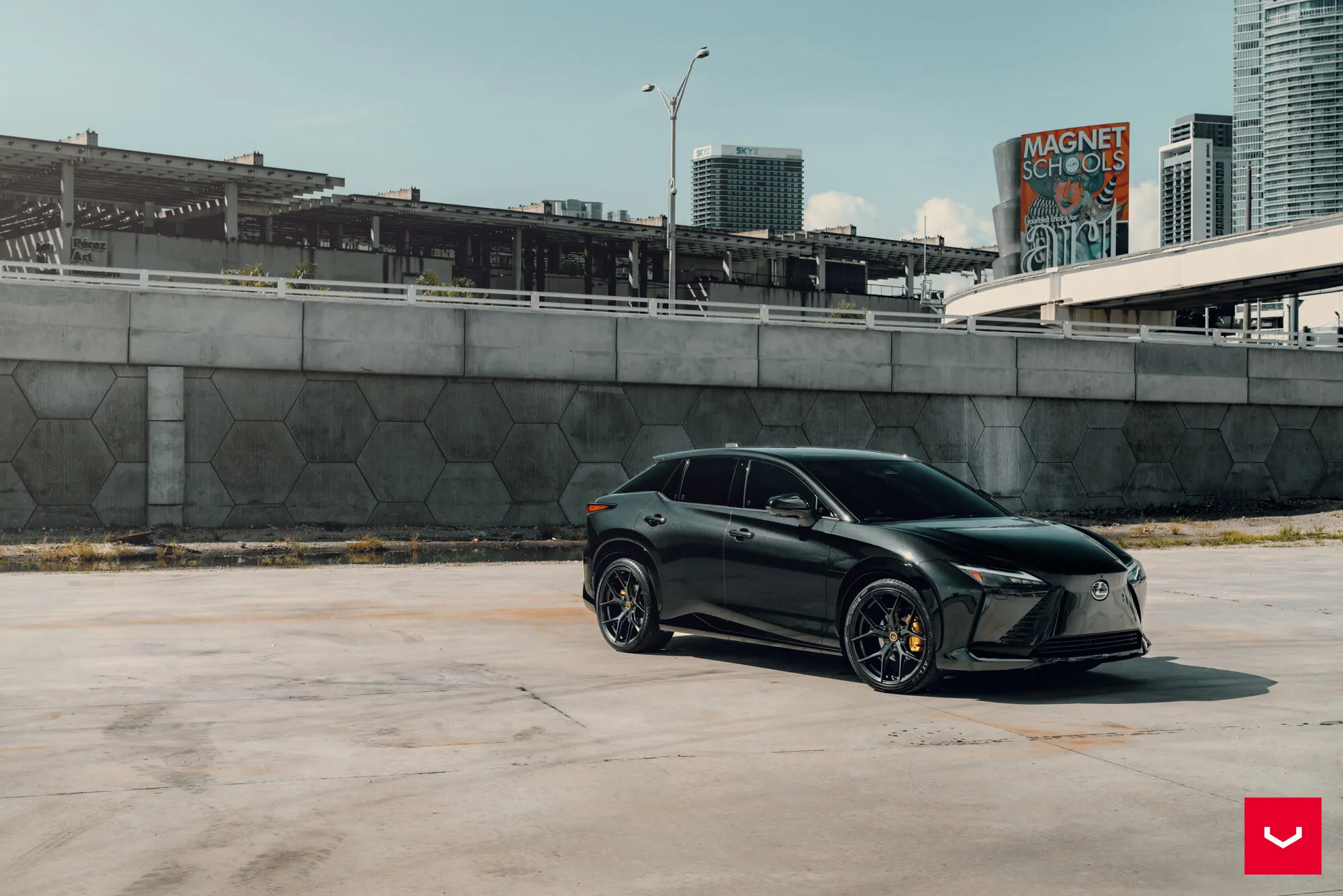 Lexus RZ450e độ mâm Vossen HF-5