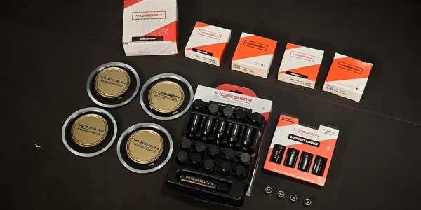 Phụ kiện Vossen Wheels chính hãng - Lug Bolts - Locks - Valve Stem caps - Center Ring