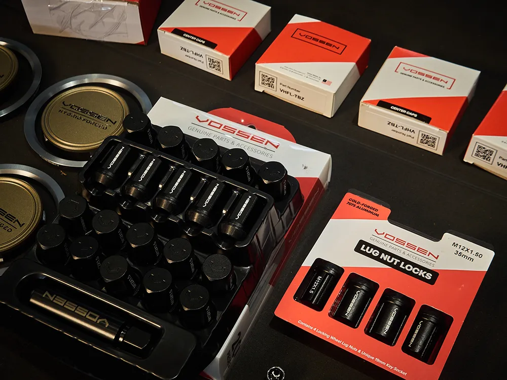 Phụ kiện Vossen Wheels chính hãng - Lug Bolts - Center Caps