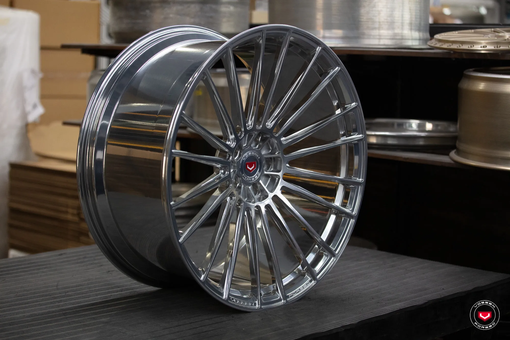 Vossen S17-04 monoblock Gloss Clear