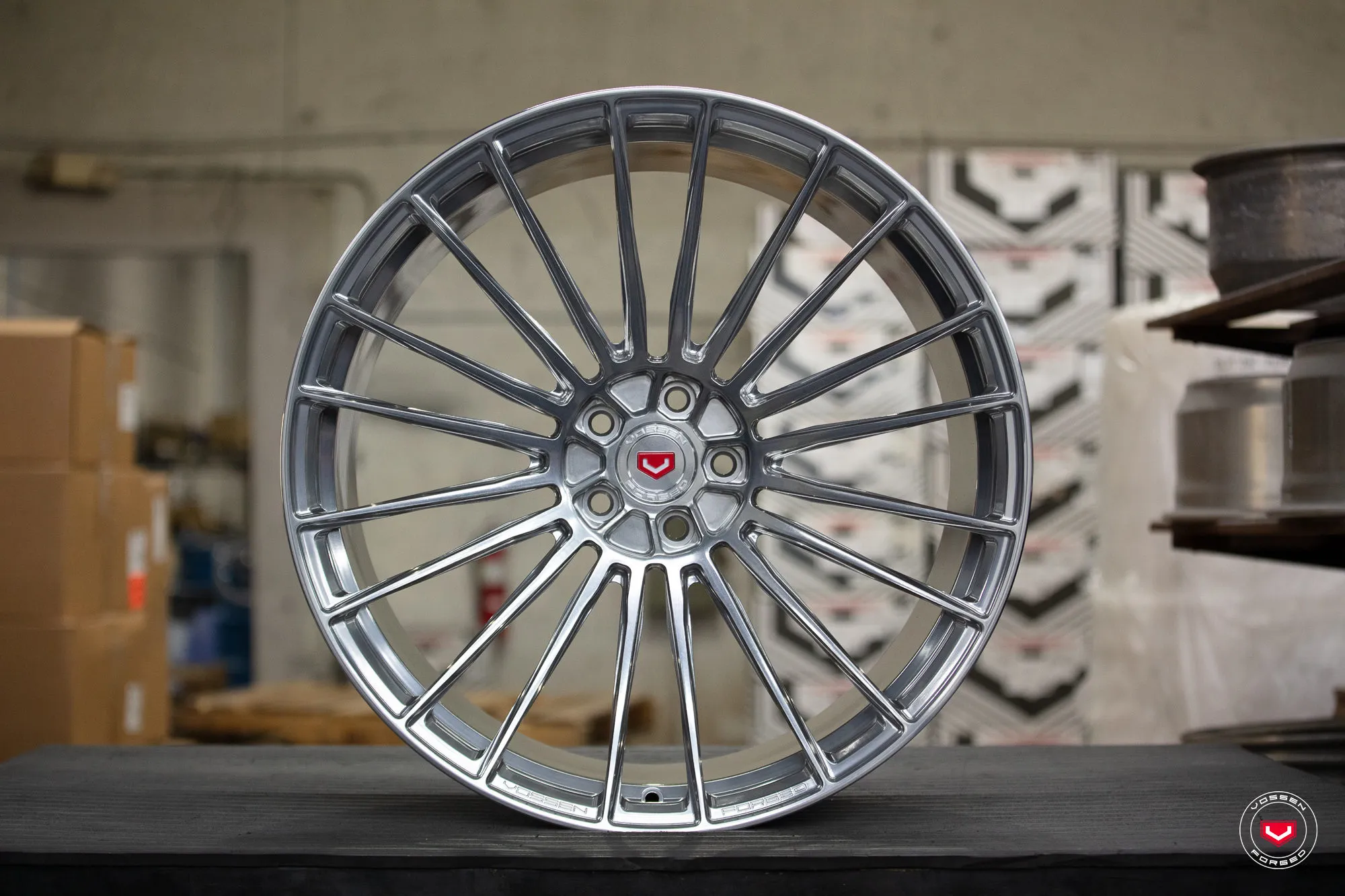Vossen S17-04 monoblock Gloss Clear