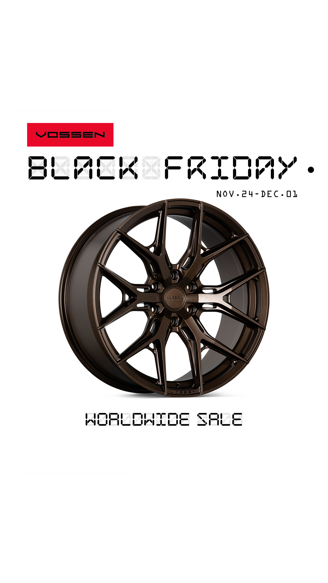 Black Friday 2025 Vossen Wheels