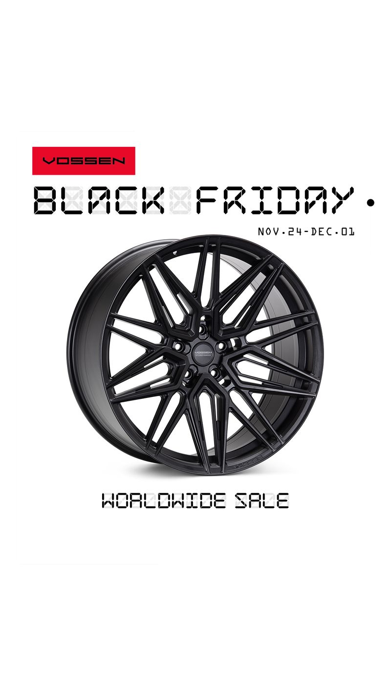 Black Friday 2025 Vossen Wheels