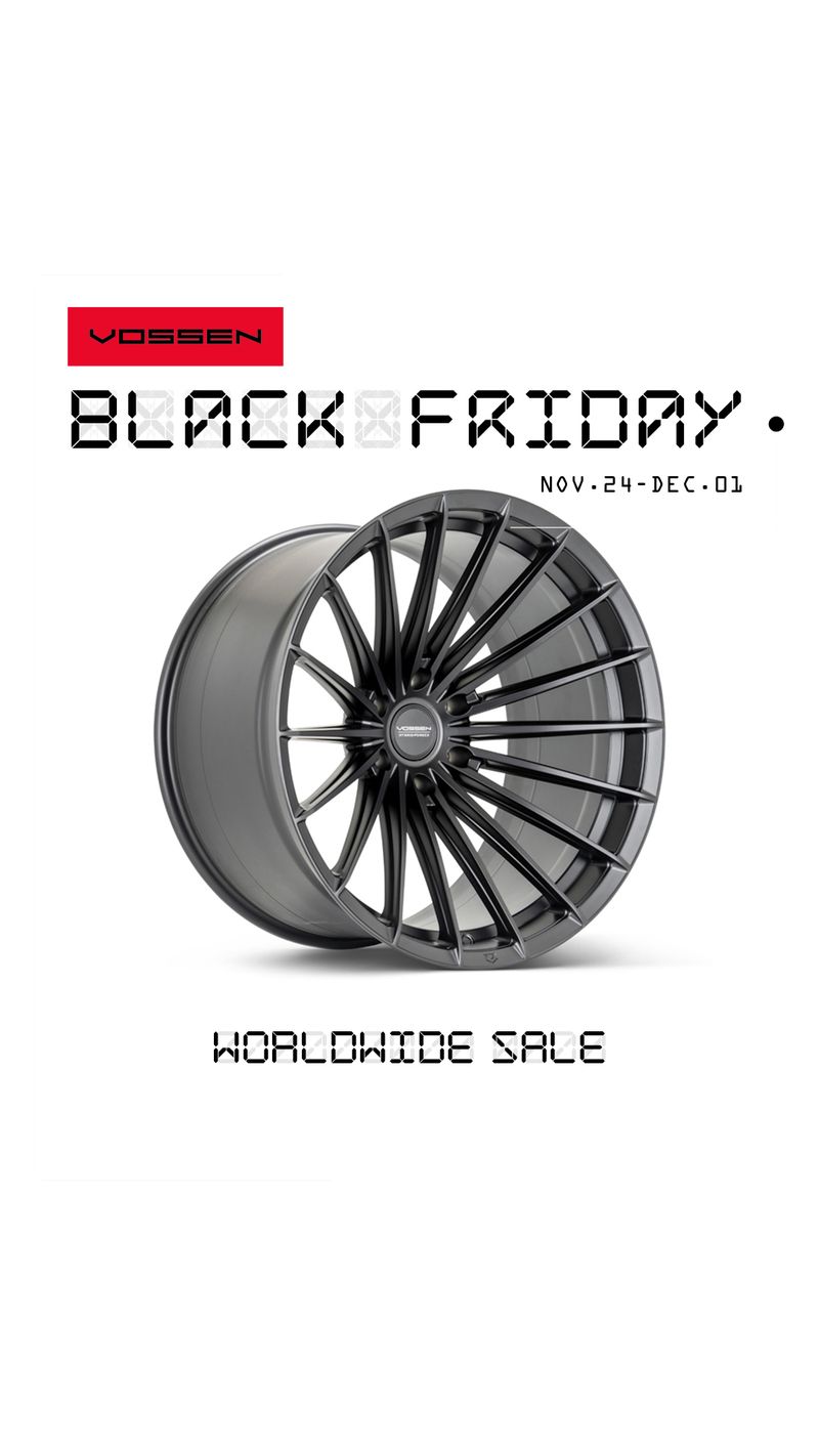 Black Friday 2025 Vossen Wheels