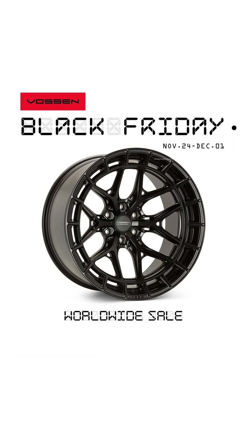 Black Friday 2025 Vossen Wheels