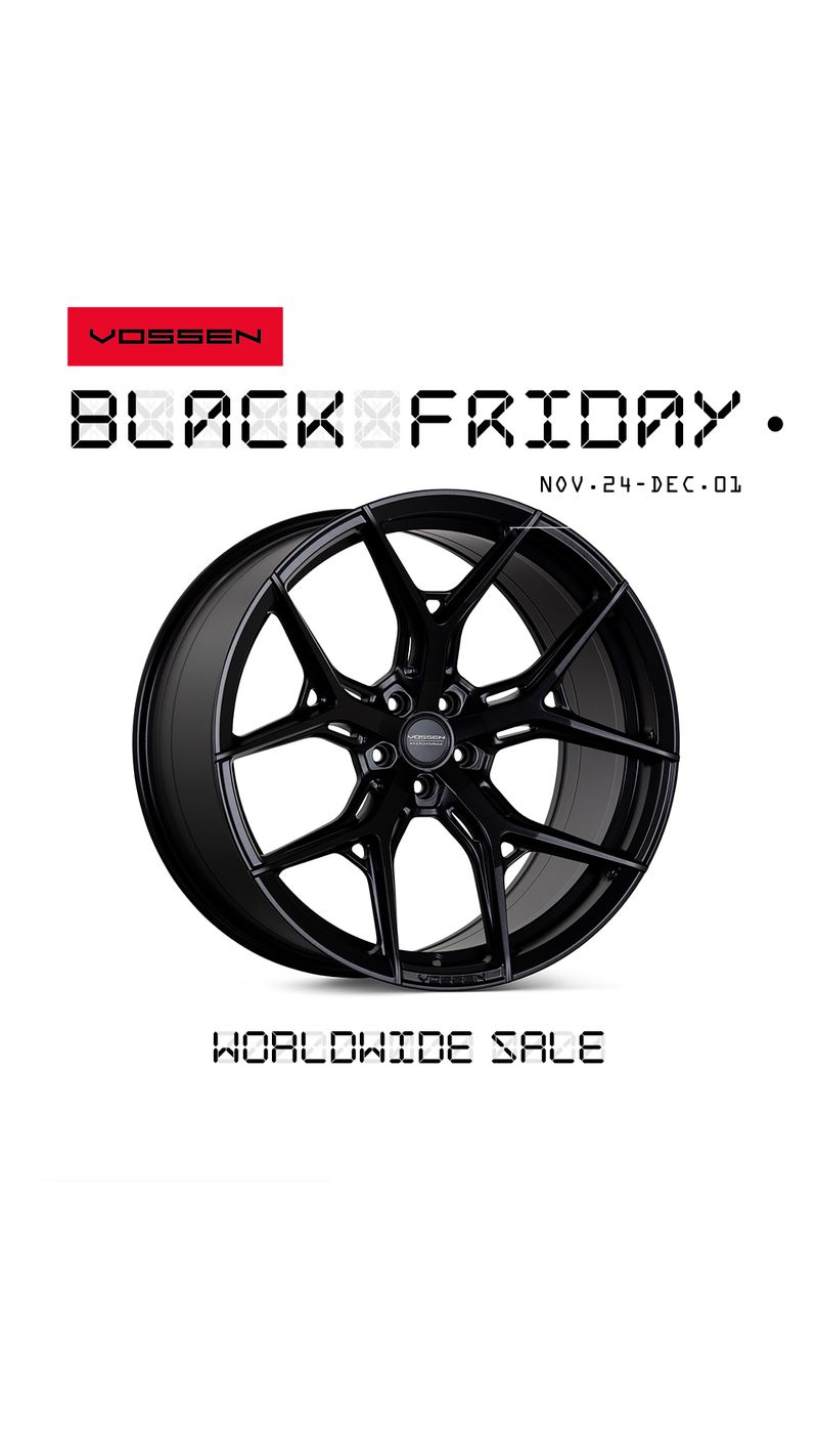 Black Friday 2025 Vossen Wheels