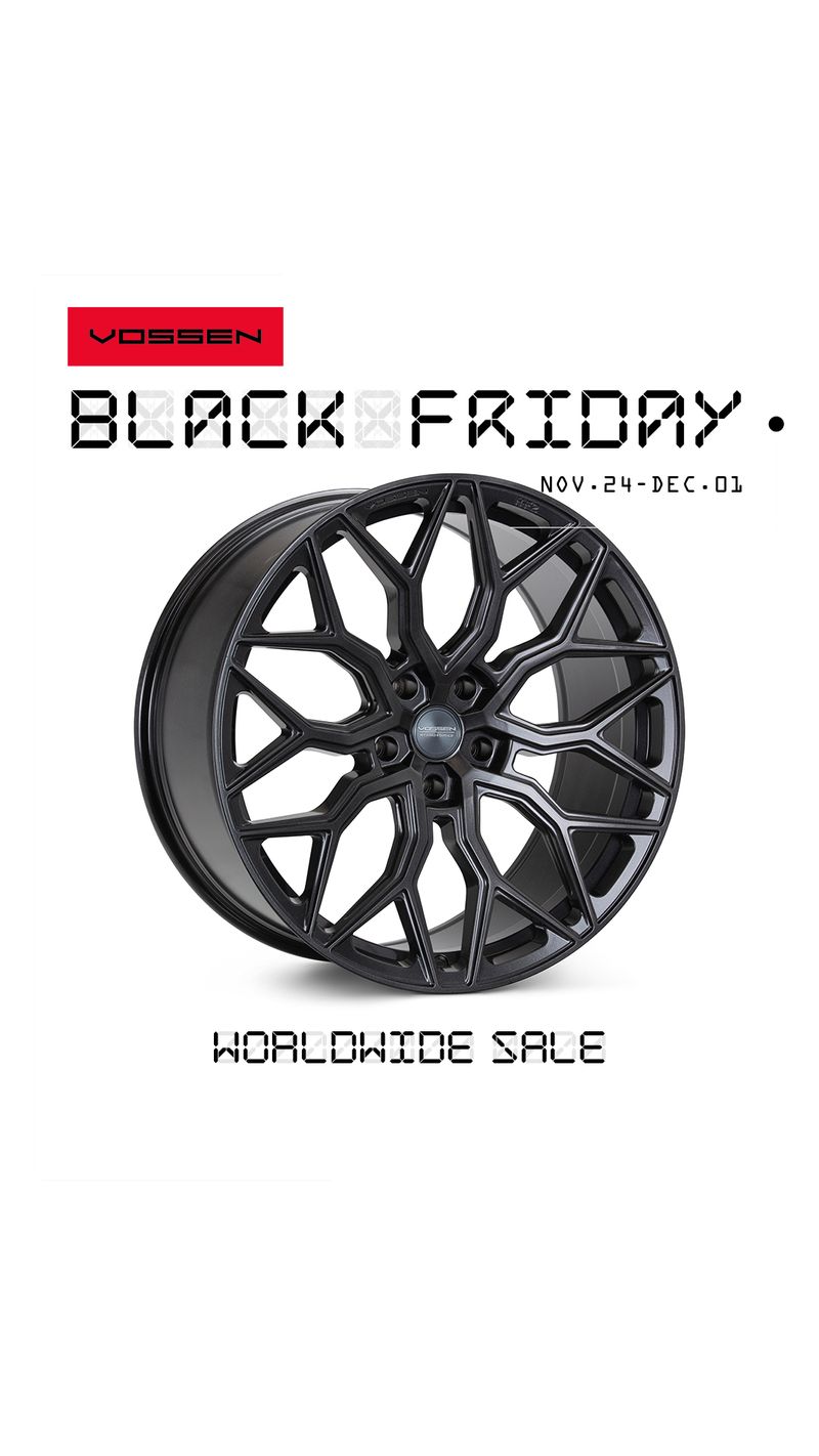 Black Friday 2025 Vossen Wheels