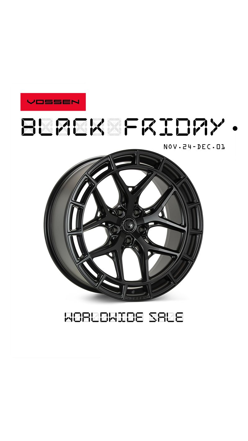 Black Friday 2025 Vossen Wheels