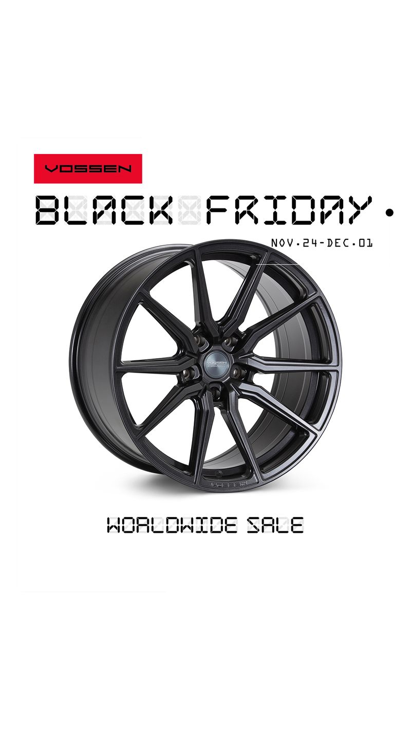 Black Friday 2025 Vossen Wheels